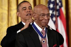 Banks was awarded the Presidential Medal of Freedom by President Barack Obama
